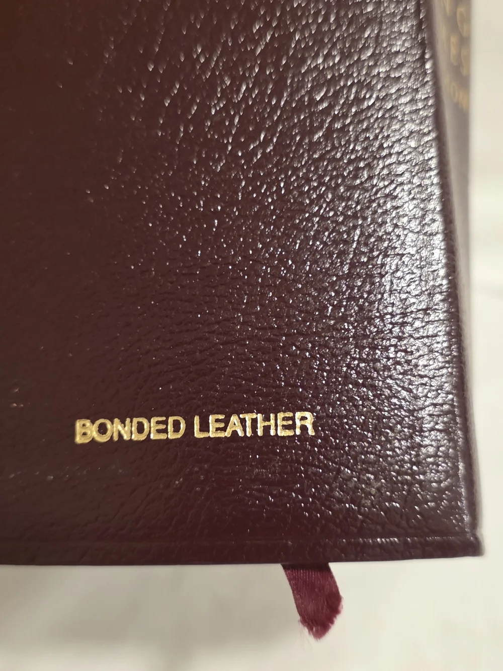 Holy Bible Open NKJV Red Letter Nelson 1982 Bonded Leather Christian